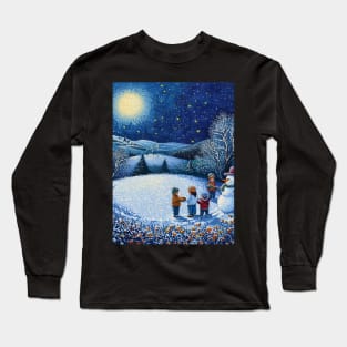 Explore Creative Joy: Holiday Art, Christmas Paintings and Unique Designs for the Season Long Sleeve T-Shirt